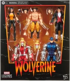 Hasbro Marvel Legends Wolverine 5 Pack With Omega Red, Cyber, Callisto, Jason Wyngarde Action Figures 16 Hasbro Marvel Legends Wolverine 5 Pack With Omega Red, Cyber, Callisto, Jason Wyngarde Action Figures -Model Figures Shop 05010993858255