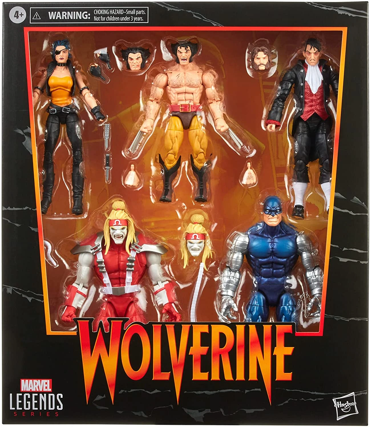 Hasbro Marvel Legends Wolverine 5 Pack With Omega Red, Cyber, Callisto, Jason Wyngarde Action Figures 9 Hasbro Marvel Legends Wolverine 5 Pack With Omega Red, Cyber, Callisto, Jason Wyngarde Action Figures - Image 7