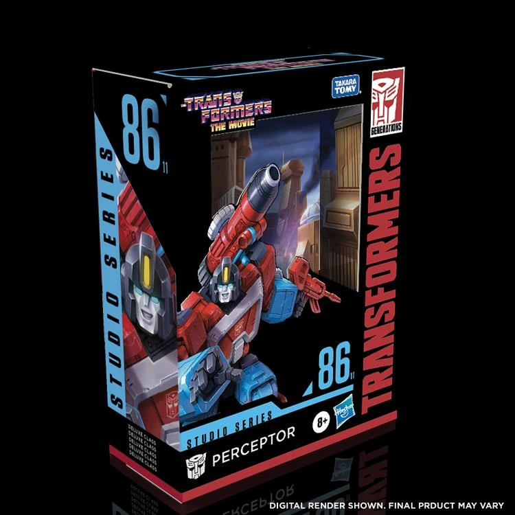 Hasbro Transformers Generations Studio Series 86 #11 Deluxe Perceptor Action Figure 6 Hasbro Transformers Generations Studio Series 86 #11 Deluxe Perceptor Action Figure - Image 4