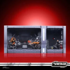 Hasbro Star Wars Vintage Collection The Rescue Set (Dark Trooper, The Mandalorian, Grogu, Moff Gideon) 3.75" Action Figure -Model Figures Shop 195166188102b