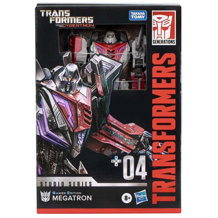 Hasbro Transformers War For Cybertron Studio Series Gamer Edition #4 Voyager Megatron Action Figure 5 Hasbro Transformers War For Cybertron Studio Series Gamer Edition #4 Voyager Megatron Action Figure - Image 3