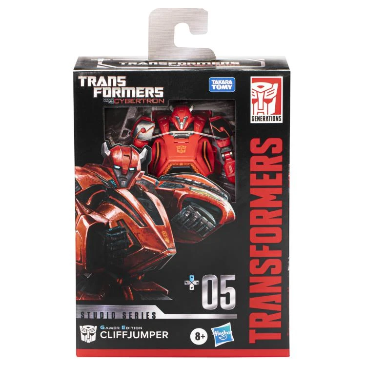 Hasbro Transformers War For Cybertron Studio Series Gamers Edition #05 Deluxe Cliffjumper Action Figure 5 Hasbro Transformers War For Cybertron Studio Series Gamers Edition #05 Deluxe Cliffjumper Action Figure - Image 3
