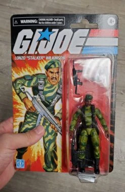 Hasbro Retro G.I. Joe Lonzo Stalker Wilkinson Walmart Exclusive Action Figure