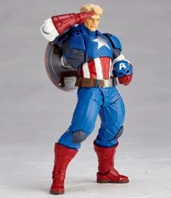 Amazing Yamaguchi Revoltech Figure Complex Captain America 2023 Reissue -Model Figures Shop 4537807013460f