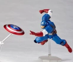 Amazing Yamaguchi Revoltech Figure Complex Captain America 2023 Reissue -Model Figures Shop 4537807013460i
