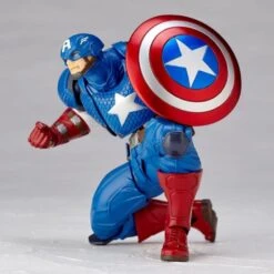 Amazing Yamaguchi Revoltech Figure Complex Captain America 2023 Reissue -Model Figures Shop 4537807013460k