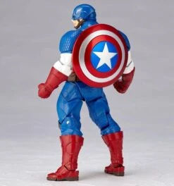 Amazing Yamaguchi Revoltech Figure Complex Captain America 2023 Reissue -Model Figures Shop 4537807013460l