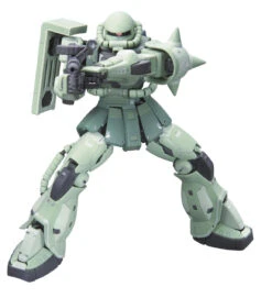 Bandai Gundam 1/144 RG #04 Gundam 0079 MS-06F Zaku II Model Kit -Model Figures Shop 4543112703880c