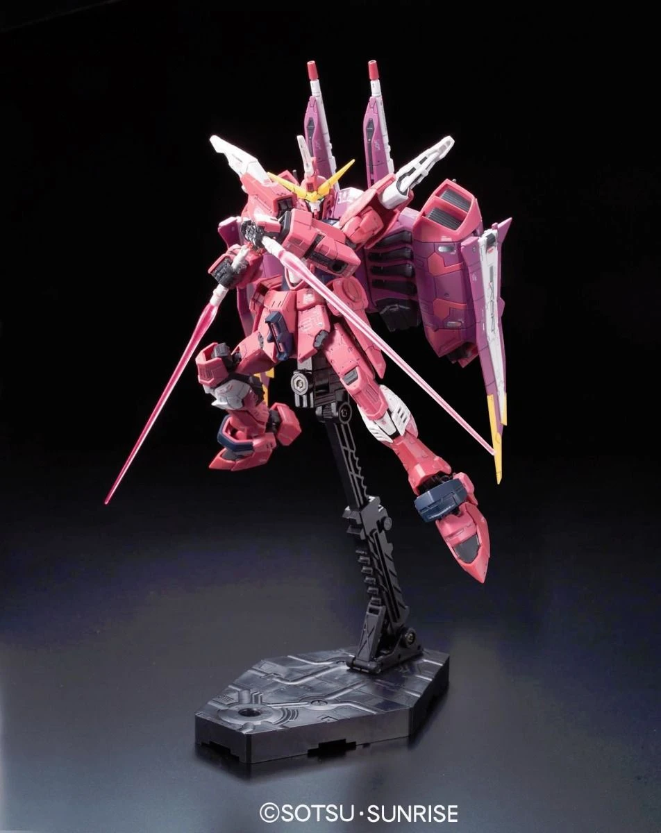 Bandai Gundam 1/144 RG #09 Seed ZGMF-X09A Justice Gundam Model Kit 4 Bandai Gundam 1/144 RG #09 Seed ZGMF-X09A Justice Gundam Model Kit - Image 2