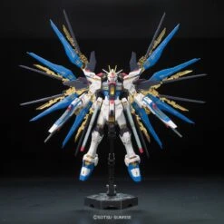 Bandai Gundam 1/144 RG #14 Seed Destiny ZGMF-X20A Strike Freedom Gundam Model Kit -Model Figures Shop 4543112851390c