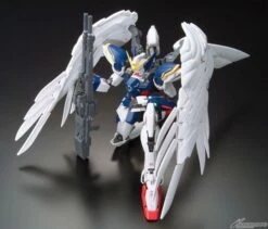 Bandai Gundam 1/144 RG #17 Wing Endless Waltz XXXG-00W0 Wing Gundam Zero EW (Wing Zero Custom) Model Kit -Model Figures Shop 4543112943804c