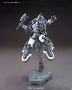 Bandai Gundam 1/144 HG The Origin #003 MS-06R-1A Zaku II High Mobility Type [Gaia/ Mash Ver] Model Kit -Model Figures Shop 4543112966964j