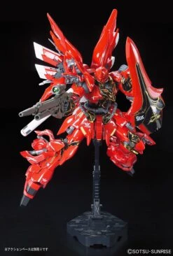 Bandai Gundam 1/144 RG #22 Unicorn MSN-06S Sinanju Model Kit -Model Figures Shop 4549660075905d