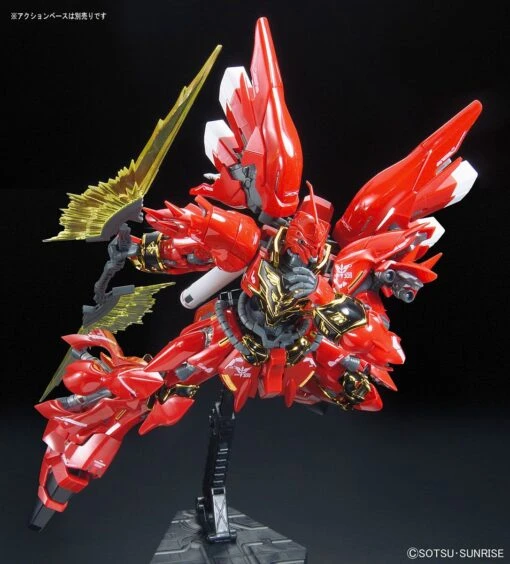 Bandai Gundam 1/144 RG #22 Unicorn MSN-06S Sinanju Model Kit - Image 4