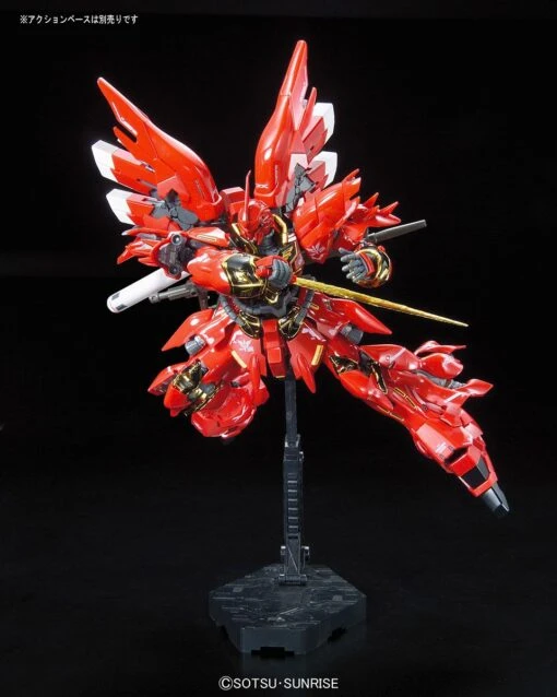 Bandai Gundam 1/144 RG #22 Unicorn MSN-06S Sinanju Model Kit - Image 6