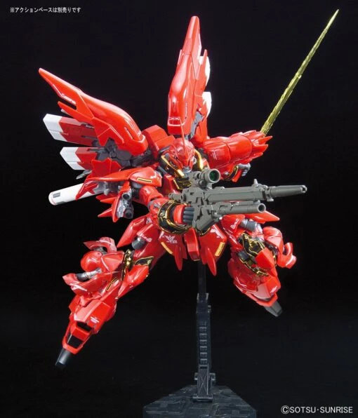 Bandai Gundam 1/144 RG #22 Unicorn MSN-06S Sinanju Model Kit - Image 9