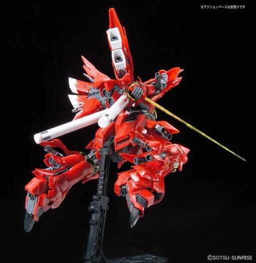 Bandai Gundam 1/144 RG #22 Unicorn MSN-06S Sinanju Model Kit - Image 12