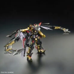 Bandai Gundam 1/144 RG #24 Seed Astray MBF-P01-Re2AMATU Gundam Astray Gold Frame Amatsu Mina Model Kit -Model Figures Shop 4549660163800d
