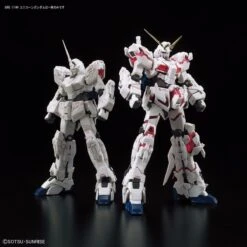 Bandai Gundam 1/144 RG #25 RX-0 Unicorn Gundam (Full Psycho Frame) Model Kit -Model Figures Shop 4549660167419e