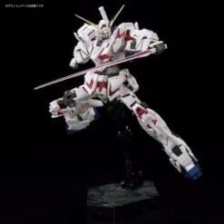 Bandai Gundam 1/144 RG #25 RX-0 Unicorn Gundam (Full Psycho Frame) Model Kit -Model Figures Shop 4549660167419h