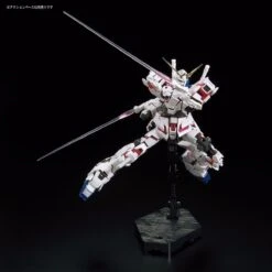 Bandai Gundam 1/144 RG #25 RX-0 Unicorn Gundam (Full Psycho Frame) Model Kit -Model Figures Shop 4549660167419i