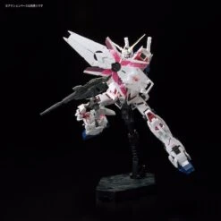 Bandai Gundam 1/144 RG #25 RX-0 Unicorn Gundam (Full Psycho Frame) Model Kit -Model Figures Shop 4549660167419j