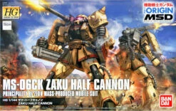 Bandai Gundam 1/144 HG The Origin #019 MS‑06CK Zaku Half Cannon -Model Figures Shop 4549660197676