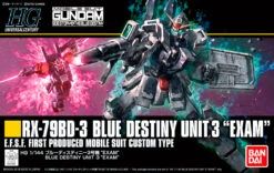 Bandai Gundam 1/144 HGUC #209 The Blue Destiny RX-79BD-3 Blue Destiny Unit 3 "EXAM" Revive Model Kit -Model Figures Shop 4549660222620