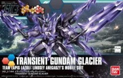Bandai Gundam 1/144 HGBF #050 GN-0000 Transient Gundam Glacier Mobile Suit -Model Figures Shop 4573102554437h