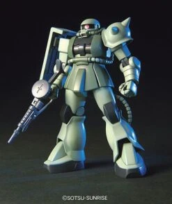 Bandai Gundam 1/144 HGUC #040 Gundam 0079 MS-06F Zaku II Model Kit -Model Figures Shop 4573102573926 a