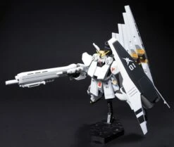 Bandai Gundam 1/144 HGUC #093 Char's Counterattack MSV FA-93HWS Nu Gundam Heavy Weapon System (HWS) Model Kit -Model Figures Shop 4573102573971c