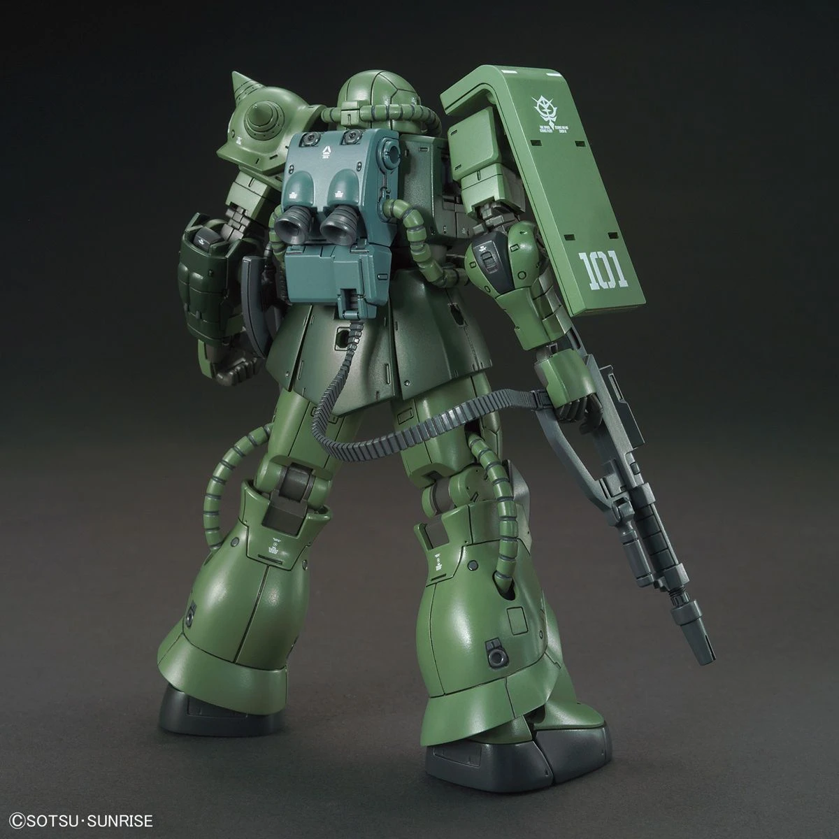 Bandai Gundam 1/144 HG The Origin #025 MS-06C-6/R6 Zaku II Type C-6/R6 Model Kit 4 Bandai Gundam 1/144 HG The Origin #025 MS-06C-6/R6 Zaku II Type C-6/R6 Model Kit - Image 2