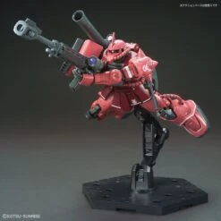 Bandai Gundam 1/144 HG The Origin #024 MS-06S Zaku II Red Comet Ver. Model Kit -Model Figures Shop 4573102576569e