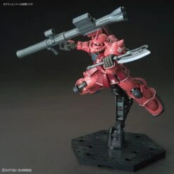 Bandai Gundam 1/144 HG The Origin #024 MS-06S Zaku II Red Comet Ver. Model Kit -Model Figures Shop 4573102576569f