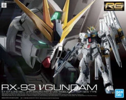 Bandai Gundam 1/144 RG #32 Char's Counterattack RX-93 V Nu Gundam Model Kit -Model Figures Shop 4573102578426
