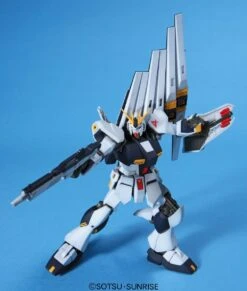 Bandai Gundam 1/144 HGUC #086 Char's Counterattack RX-93 Nu Gundam Model Kit -Model Figures Shop 4573102579539b