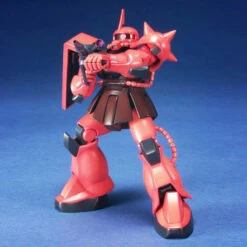 Bandai Gundam 1/144 HGUC #032 Gundam 0079 MS-06S Zaku II Char Custom Model Kit -Model Figures Shop 4573102588883c