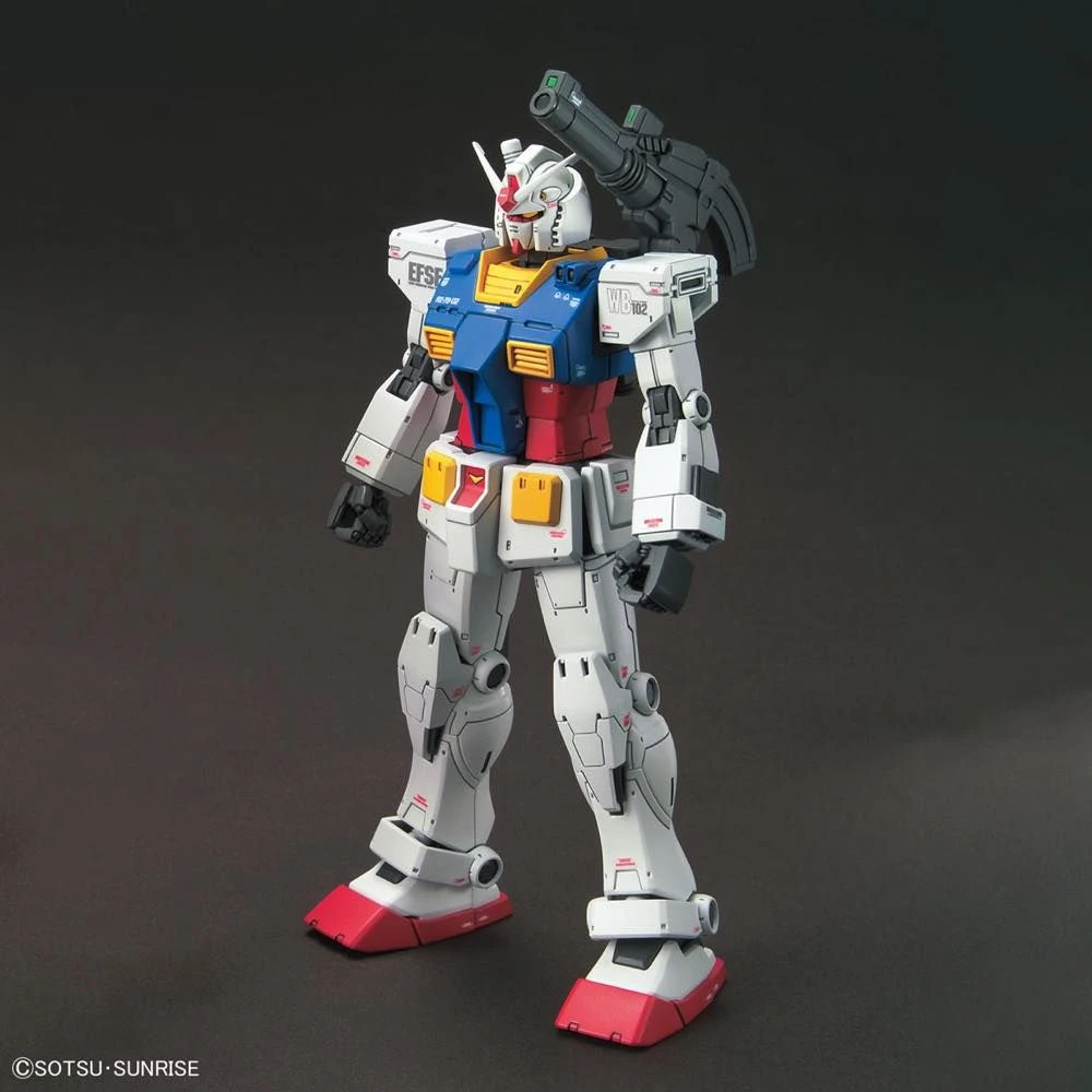 Bandai Gundam 1/144 HG The Origin #26 RX-78-02 Gundam (Origin Ver.) Model Kit 7 Bandai Gundam 1/144 HG The Origin #26 RX-78-02 Gundam (Origin Ver.) Model Kit - Image 5