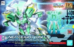 Bandai Gundam 1/144 HGBD:R #031 PFF-X7II/N8 Nepteight Unit Model Kit -Model Figures Shop 4573102595447