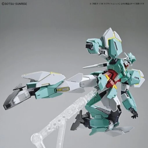 Bandai Gundam 1/144 HGBD:R #031 PFF-X7II/N8 Nepteight Unit Model Kit - Image 3