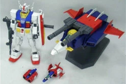 Bandai Gundam 1/144 HGUC #050 Gundam 0079 G-Armor (G-Fighter + RX-78-2 Gundam) Model Kit -Model Figures Shop 4573102603944e