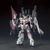 Bandai Gundam 1/144 HGUC #199 RX-0 Full Armor Unicorn Gundam (Destroy Mode/ Red Color Ver.) Model Kit -Model Figures Shop 4573102604033a