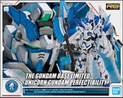 Bandai Gundam 1/144 RG Unicorn Gundam Perfectibility The Gundam Base Limited Model Kit Exclusive -Model Figures Shop 4573102606068