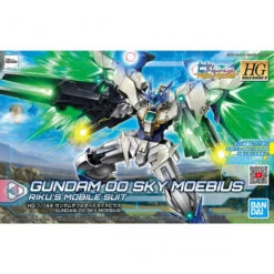 Bandai Gundam 1/144 HGBD:R #039 GN-0000DVR/SM Gundam 00 Sky Moebius Model Kit -Model Figures Shop 4573102607584