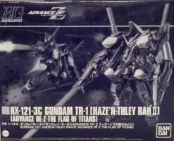 Bandai Gundam 1/144 HG Advance Of Zeta (Flag Of Titan) RX-121-3C Gundam TR-1 Haze'N-Thley Rah II Exclusive Model Kit -Model Figures Shop 4573102610324