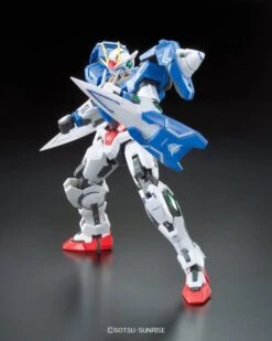 Bandai Gundam 1/144 RG #18 Gundam 00 GN-0000+GNR-010 00 Raiser Model Kit -Model Figures Shop 4573102616036d