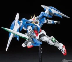 Bandai Gundam 1/144 RG #18 Gundam 00 GN-0000+GNR-010 00 Raiser Model Kit -Model Figures Shop 4573102616036f