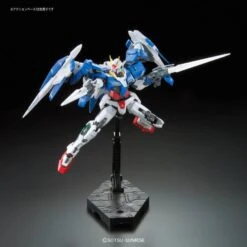 Bandai Gundam 1/144 RG #18 Gundam 00 GN-0000+GNR-010 00 Raiser Model Kit -Model Figures Shop 4573102616036h