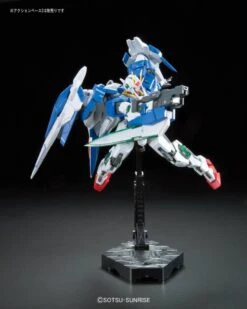 Bandai Gundam 1/144 RG #18 Gundam 00 GN-0000+GNR-010 00 Raiser Model Kit -Model Figures Shop 4573102616036i