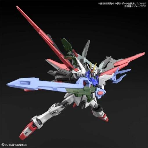 Bandai Gundam 1/144 HGBB #03 Breaker Battlogue ZGMF-X20A-PF Gundam Perfect Strike Freedom Model Kit - Image 6